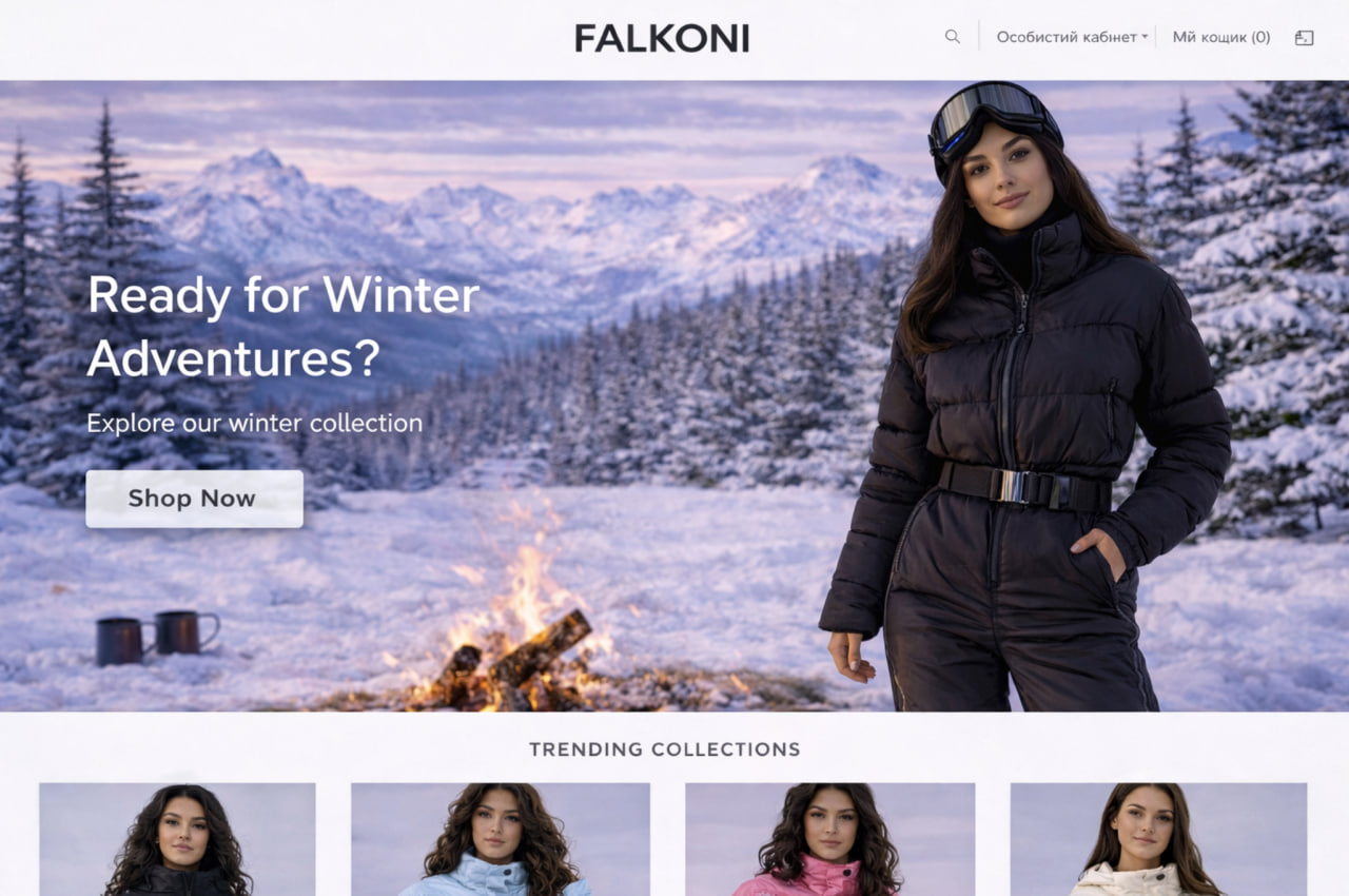 Fashion E-Commerce Store for Swimwear and Ski Suits